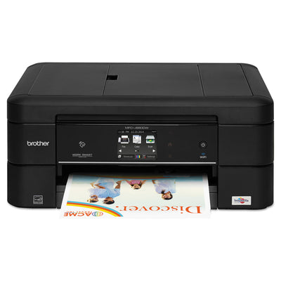 Work Smart Mfc-J880dw Compact Wi-Fi Color Inkjet All-In-One, Copy/fax/print/scan