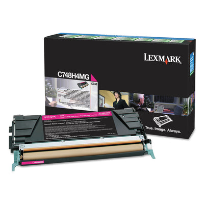 C748h1mg High-Yield Toner, 10000 Page-Yield, Magenta, Taa Compliant