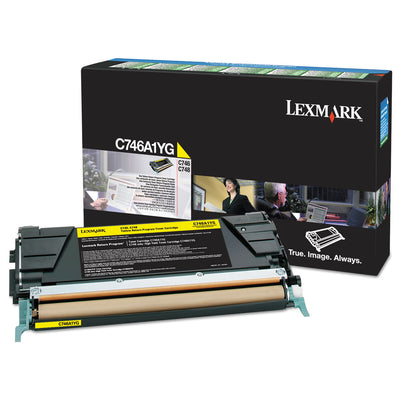 C746a1yg Toner, 7000 Page-Yield, Yellow