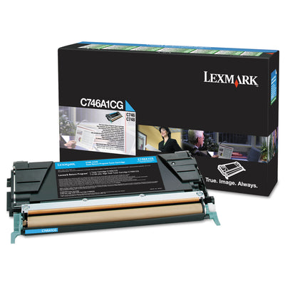C746a1cg Toner, 7000 Page-Yield, Cyan