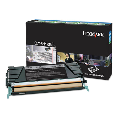 C746h1kg High-Yield Toner, 12000 Page-Yield, Black