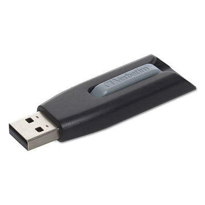 Store 'n' Go V3 Usb 3.0 Drive, 256gb, Black/gray