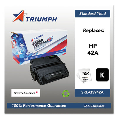 751000nsh0180 Remanufactured Q5942a (42a) Toner, Black