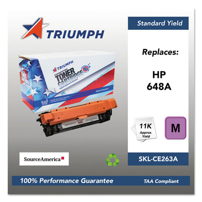 751000nsh1117 Remanufactured Ce263a (648a) Toner, Magenta