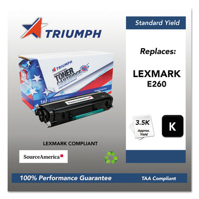 751000nsh1060 Remanufactured E260a11a (e260) Toner, Black