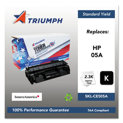 751000nsh0966 Remanufactured Ce505a (05a) Toner, Black