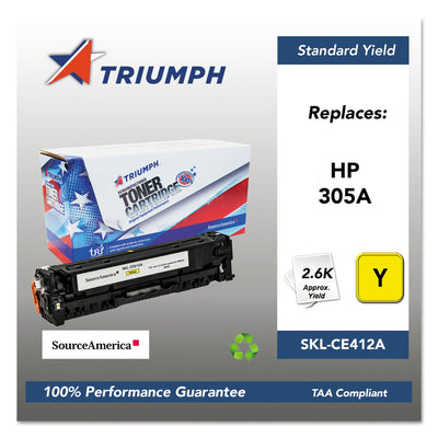 751000nsh1286 Remanufactured Ce412a (305a) Toner, Yellow