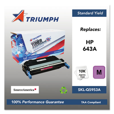 751000nsh0286 Remanufactured Q5953a (643a) Toner, Magenta