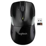 M525 Wireless Mouse, Compact, Right/left, Black