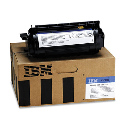 75p4303 High-Yield Toner, 21000 Page-Yield, Black