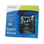 Expert Mouse Wired Trackball, Scroll Ring, Black/silver