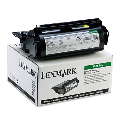 12a5845 High-Yield Toner, 25000 Page-Yield, Black