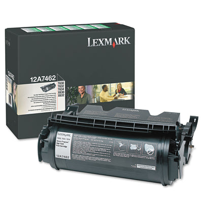 12a7462 High-Yield Toner, 21000 Page-Yield, Black