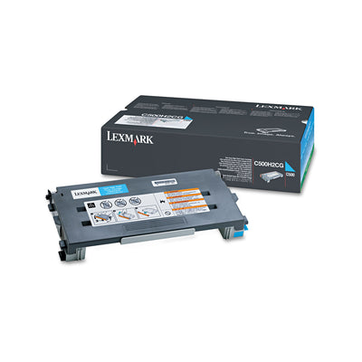 C500h2cg Toner, 3000 Page-Yield, Cyan