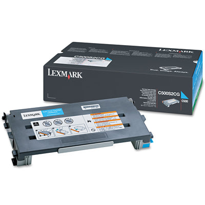 C500s2cg Toner, 1500 Page-Yield, Cyan