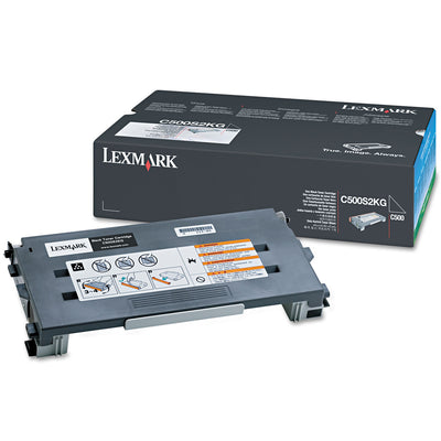 C500s2kg Toner, 2500 Page-Yield, Black