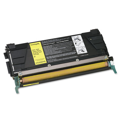 C5220ys Toner, 3000 Page-Yield, Yellow