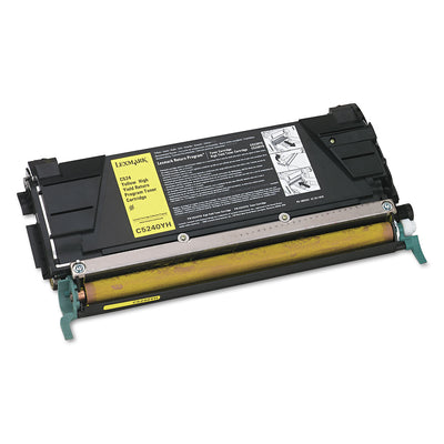C5240yh High-Yield Toner, 5000 Page-Yield, Yellow