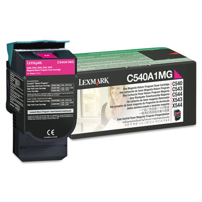 C540a1mg Toner, 1000 Page-Yield, Magenta