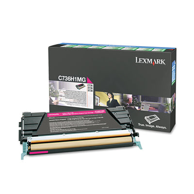 C736h1mg High-Yield Toner, 10000 Page-Yield, Magenta