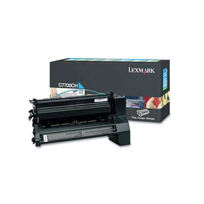 C7700ch High-Yield Toner, 10000 Page-Yield, Cyan