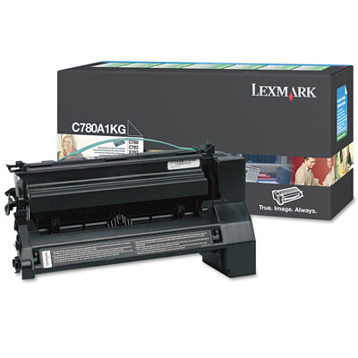 C780a1kg Toner, 6000 Page-Yield, Black