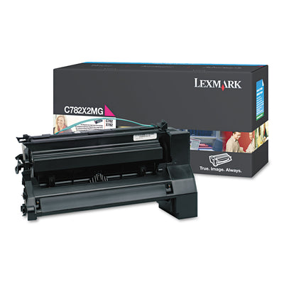 C782x2mg Toner, 15000 Page-Yield, Magenta