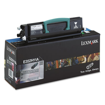 E352h11a High-Yield Toner, 9000 Page-Yield, Black