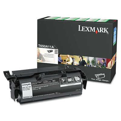 T650a11a Toner, 7000 Page-Yield, Black