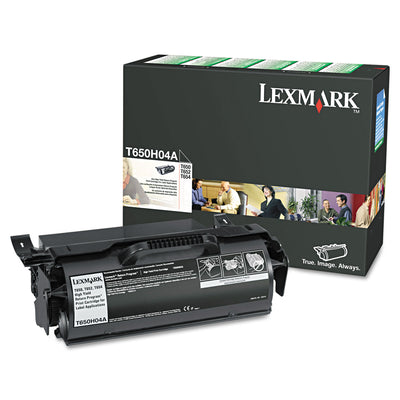 T650h04a High-Yield Toner, 25000 Page-Yield, Black