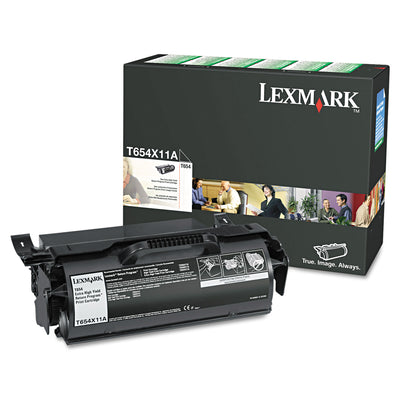 T654x11a Extra High-Yield Toner, 36000 Page-Yield, Black