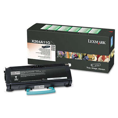 X264a11g Toner, 3500 Page-Yield, Black