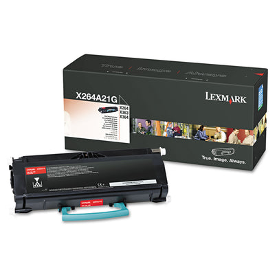 X264a21g Toner, 3500 Page-Yield, Black