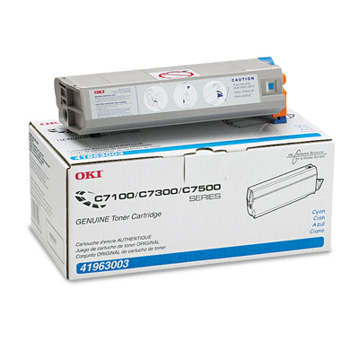 41963003 Toner (type C4), 10000 Page-Yield, Cyan