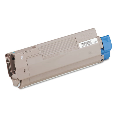 43381903 Toner (type C8), 2000 Page-Yield, Cyan