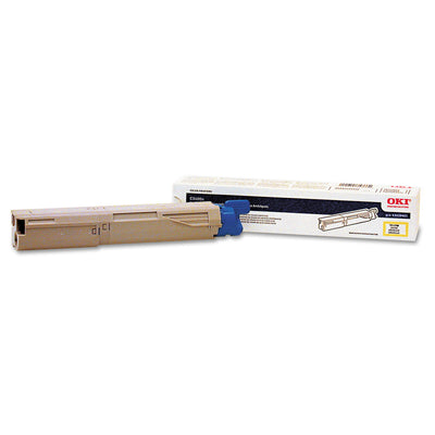 43459401 Toner (type C8), 1000 Page-Yield, Yellow