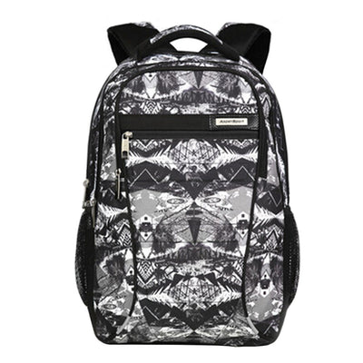 Fashion Expandable Notebook Backpack For Up to 16-Inch Laptop Grey/Black