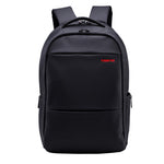 Men Women Expandable Notebook Backpack For Up to 15-Inch Laptop Black (21L)