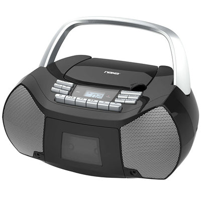 Portable CD/Cassette Boombox