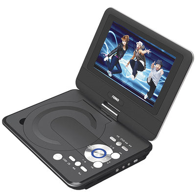 9"" Swivel Screen Portable DVD Player w/USB/SD/MMC Inputs