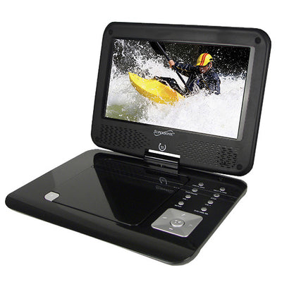 7"" Portable DVD Player w/Swivel Screen