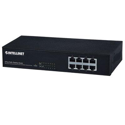 8 Port PoE Desktop Switch