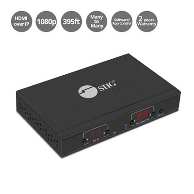 HDMI Over IP Extender w IR Rec