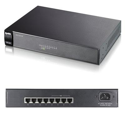 8 Port FE PoE Switch