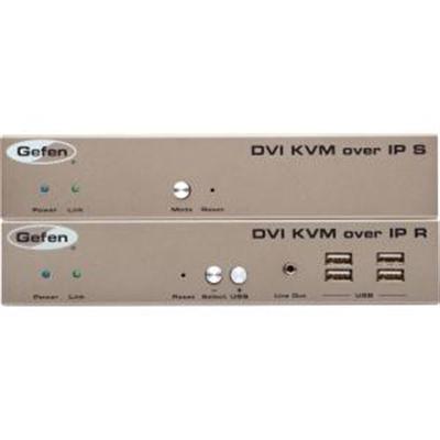 DVI KVM Over IP w Local DVI