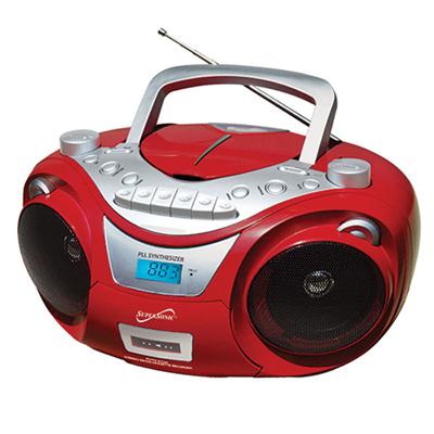 Portable BT Audio System Red