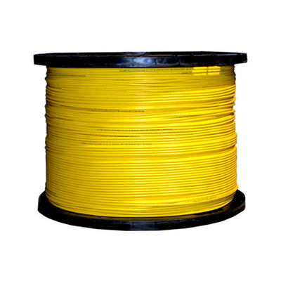 Cable wholesale 6 Fiber Indoor Distribution Fiber Optic Cable, Singlemode, 9/125, Yellow, Riser Rated, Spool, 1000 foot