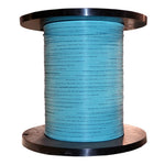 Cable wholesale 2 Fiber Indoor Distribution Fiber Optic Cable, Multimode, 50/125, OM3, 10 Gbit, Aqua, Riser Rated, Spool, 1000 foot