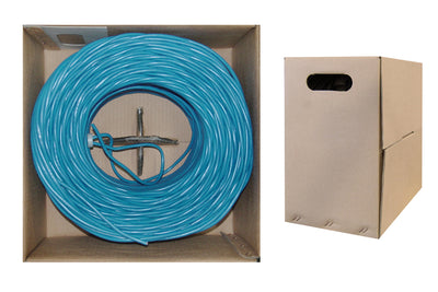 Offex Wholesale CAT6, UTP, Bulk Cable, Stranded, Blue, 1000 ft [Electronics]