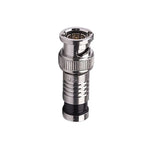 Platinum Tools Bnc Rg6 Connector, Nickel Pl, Jar Of 40